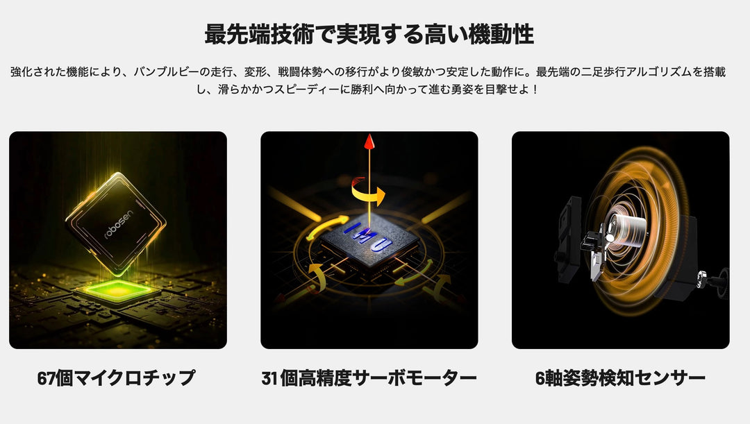 ROBOSEN Flagship Bamblebee トランスフォーマー フラッグシップ バンブルビー  英語版  完全自動変形ロボット タカラトミー完全監修 フォルクスワーゲン 公式ライセンス品