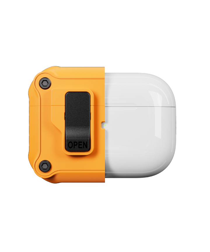 SwitchEasy AirPods Pro 第 2 / 1世代 Rugged Shield カラビナ付き 耐衝撃ケース