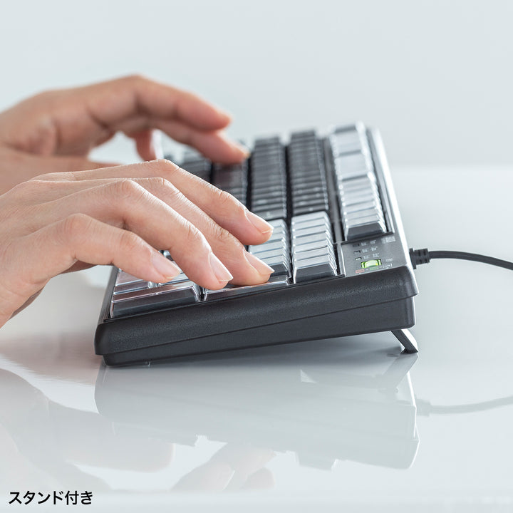 SANWA 有線 プログラマブルキーボード 日本語配列 有線 テンキー付き 108キー マクロキーボード 割り当て機能 メンブレン 業務効率化