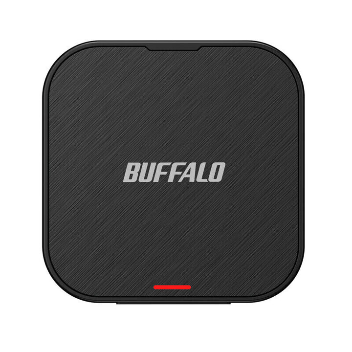 BUFFALO USB 3.2 (Gen 2) Type-C iPhone 16 / 15シリーズ対応 MagSafeマグネット対応 ポータブルSSD ProRes録画対応
