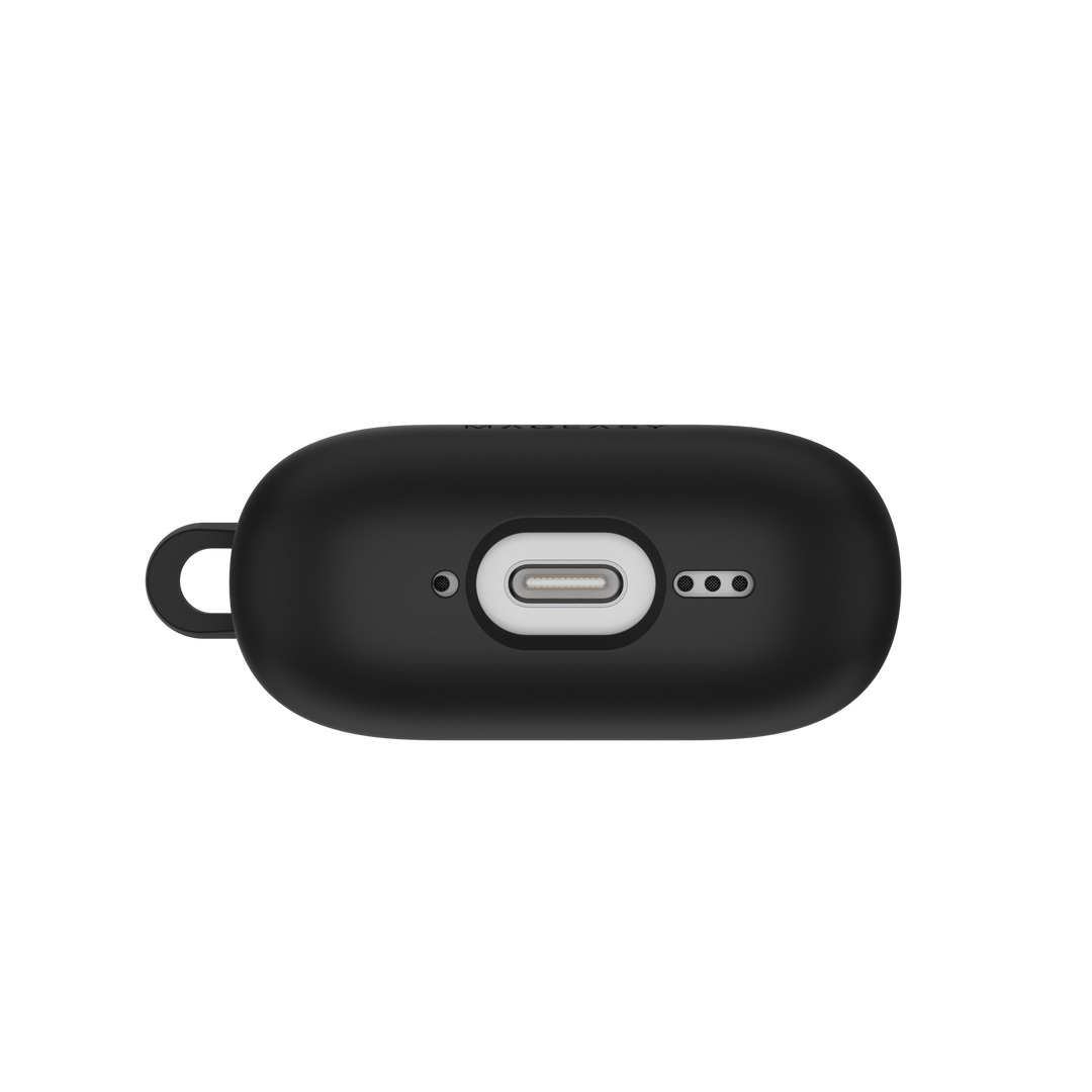 MagEasy AirPods SKIN カラビナ付き耐衝撃ケース AirPods Pro 第 2 / 1世代/ AirPods 4 対応