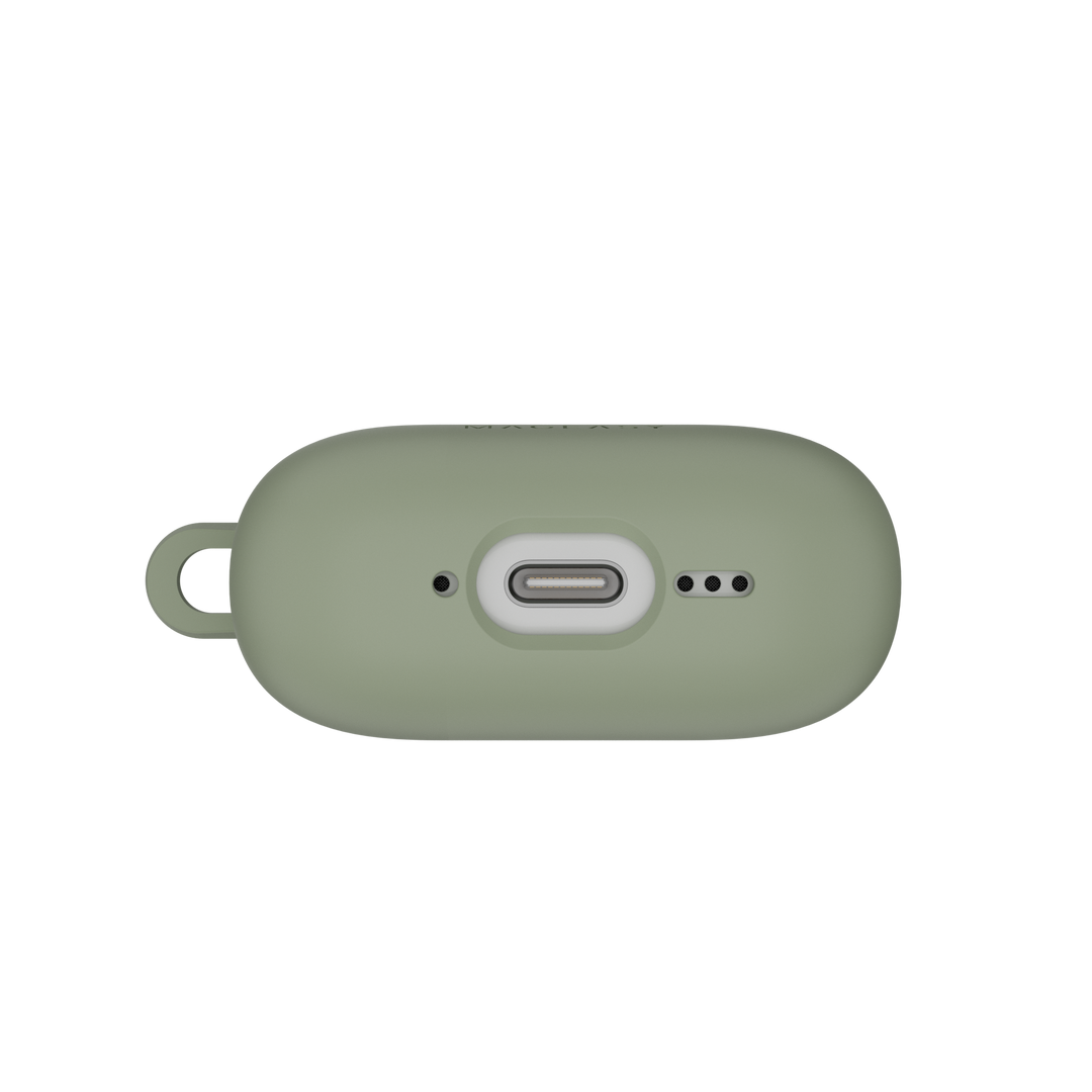 MagEasy AirPods SKIN カラビナ付き耐衝撃ケース AirPods Pro 第 2 / 1世代/ AirPods 4 対応