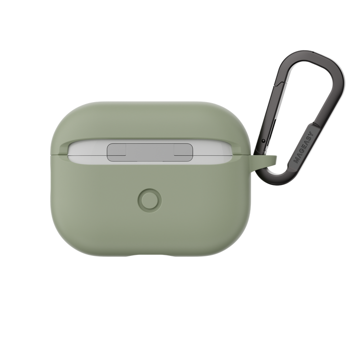 MagEasy AirPods SKIN カラビナ付き耐衝撃ケース AirPods Pro 第 2 / 1世代/ AirPods 4 対応