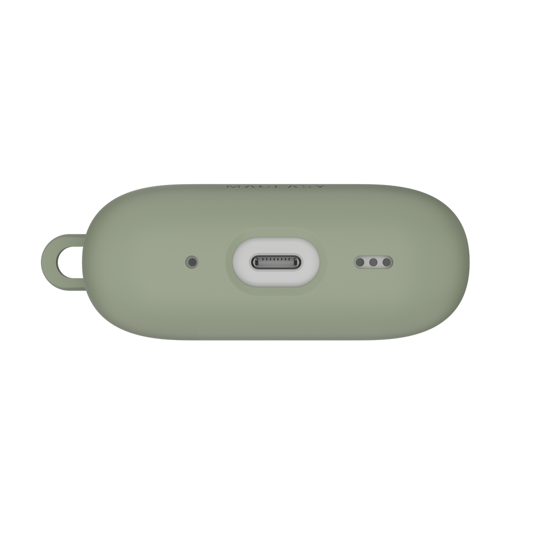 MagEasy AirPods SKIN カラビナ付き耐衝撃ケース AirPods Pro 第 2 / 1世代/ AirPods 4 対応
