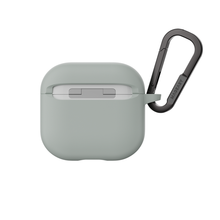 MagEasy AirPods SKIN カラビナ付き耐衝撃ケース AirPods Pro 第 2 / 1世代/ AirPods 4 対応