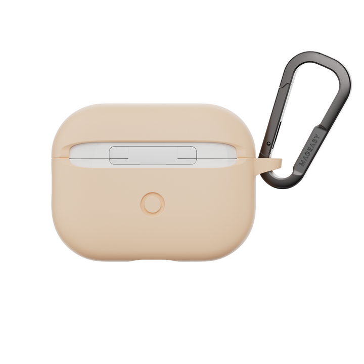 MagEasy AirPods SKIN カラビナ付き耐衝撃ケース AirPods Pro 第 2 / 1世代/ AirPods 4 対応