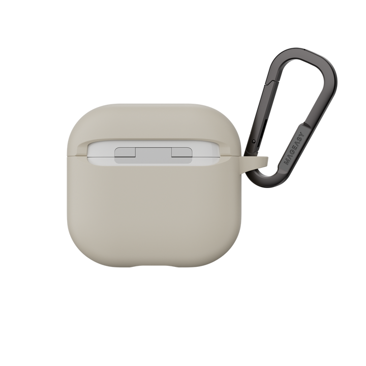 MagEasy AirPods SKIN カラビナ付き耐衝撃ケース AirPods Pro 第 2 / 1世代/ AirPods 4 対応