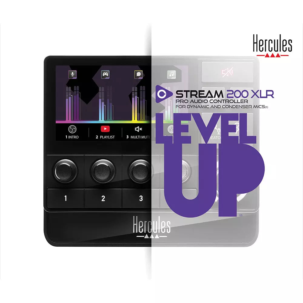 HERCULES STREAM 200 XLR サウンドカード内蔵 オーディオ HERCULES STREAM 200 XLR サウンドカード内蔵 オーディオ