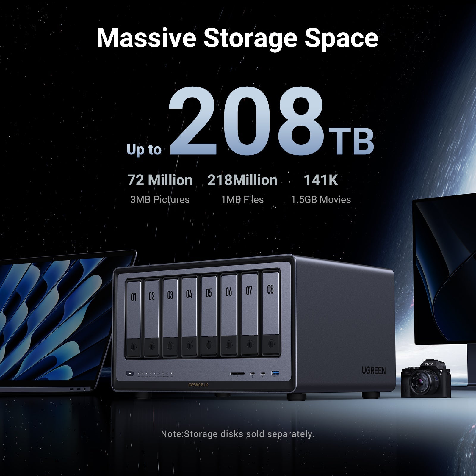 UGREEN NASync ネットワーク接続ストレージ 2ベイ Amazon.co.jp: UGREEN NASync DXP2800 2ベイデスクトップNAS