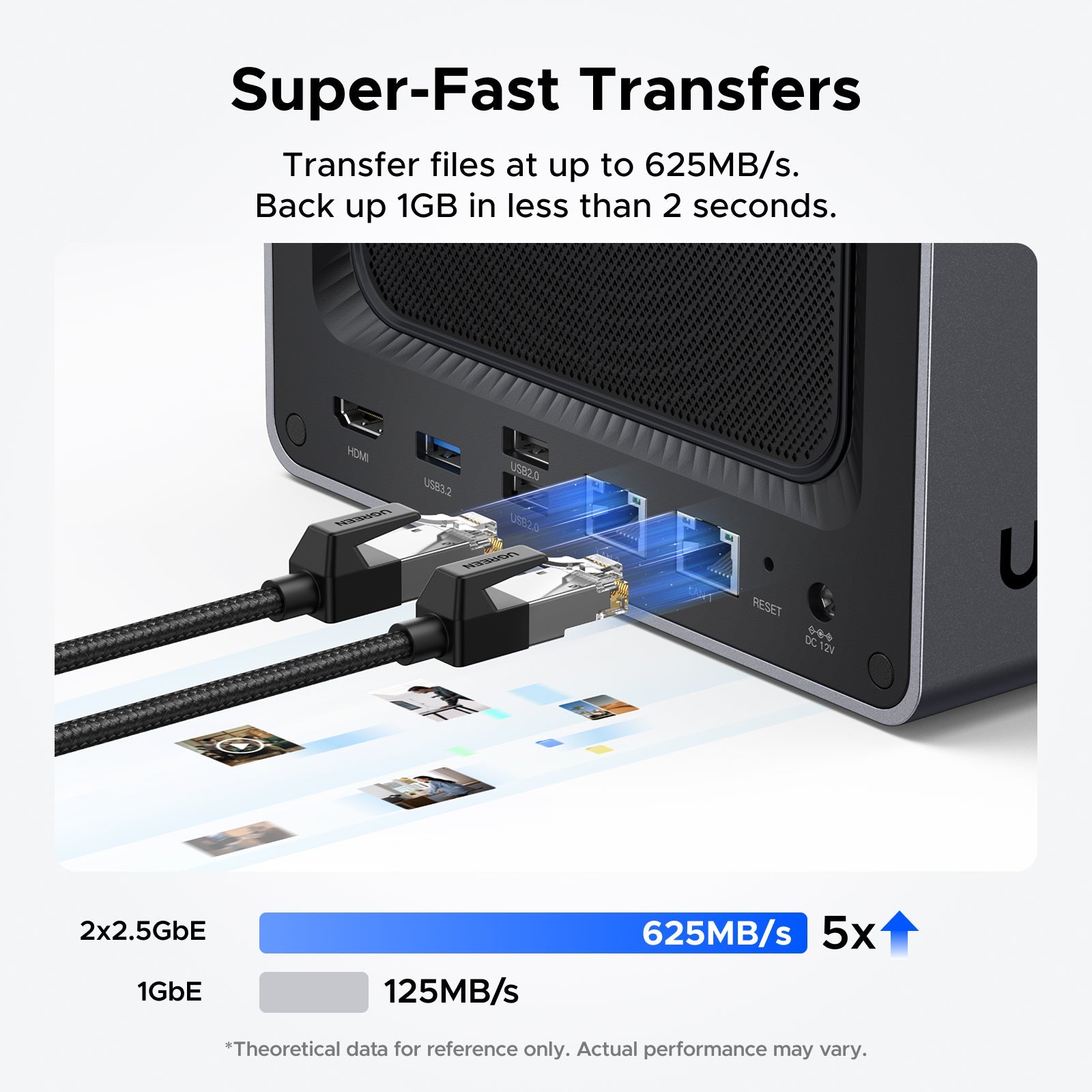UGREEN NASync ネットワーク接続ストレージ 2ベイ UGREEN NASync DXP4800 4+2ベイ NAS ストレージケース – kitcut