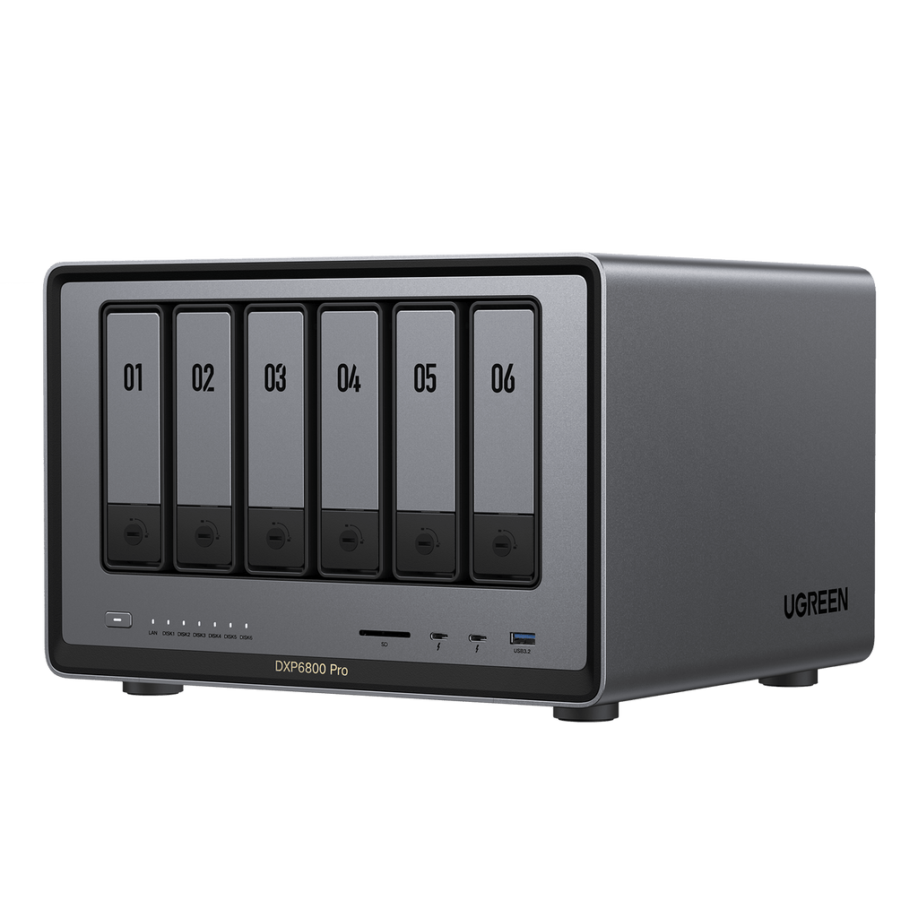 UGREEN DX6800 Pro 6ベイ NAS UGREEN NASync DXP6800 Pro 6+2ベイ NAS ストレージケース