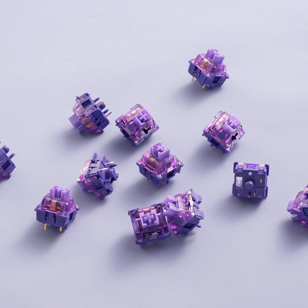 Akko V3 Lavender Purple Pro スイッチ (第3世代) 45pcs Akko V3 Lavender Purple Pro スイッチ (第3世代) 45pcs