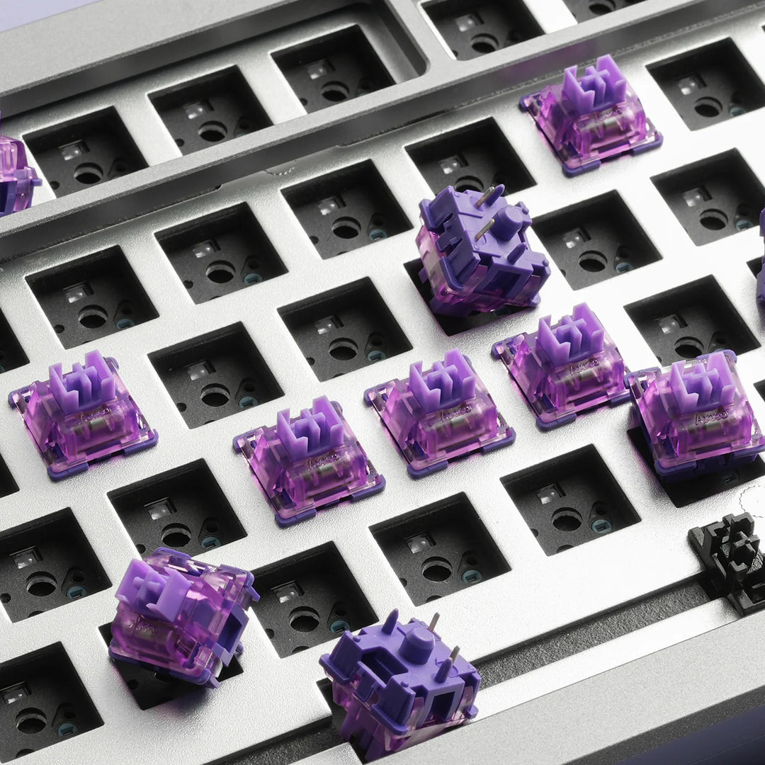 Akko V3 Lavender Purple Pro スイッチ (第3世代) 45pcs Akko V3 Lavender Purple Pro スイッチ (第3世代) 45pcs