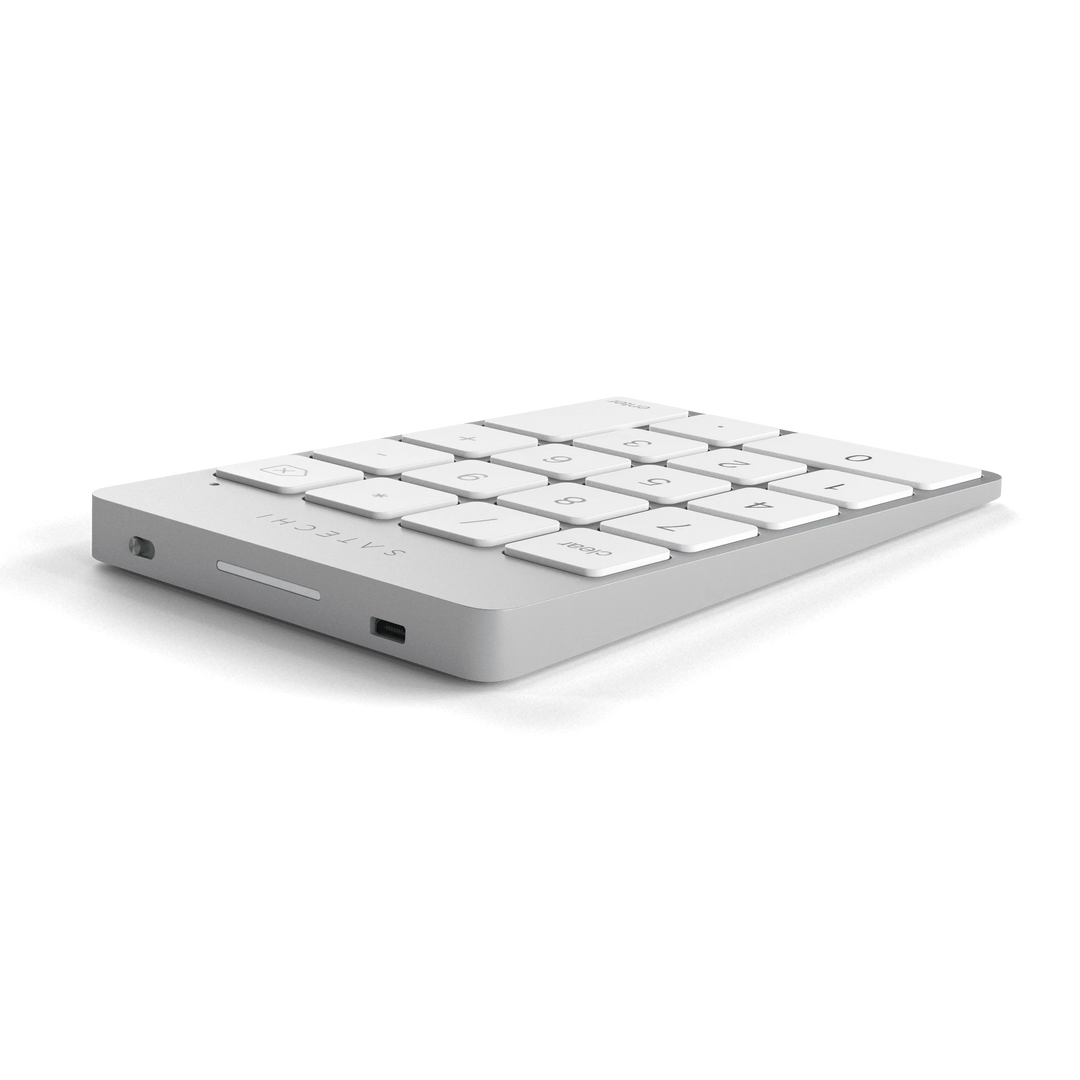 Satechi Slim Wireless Bluetooth Keypad アルミニウム スリムBluetoothキーパッド