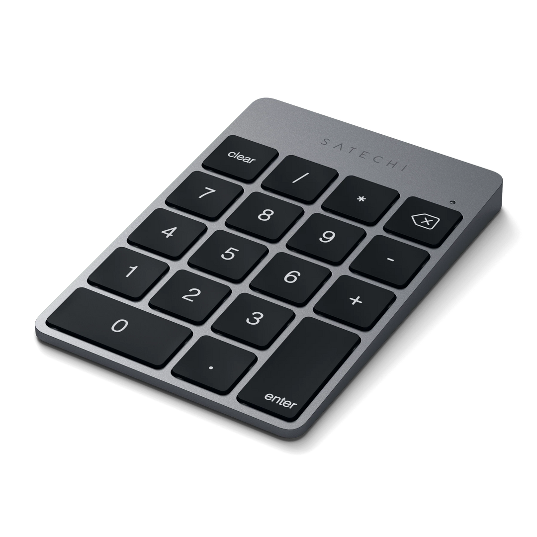 Satechi Slim Wireless Bluetooth Keypad アルミニウム スリムBluetoothキーパッド