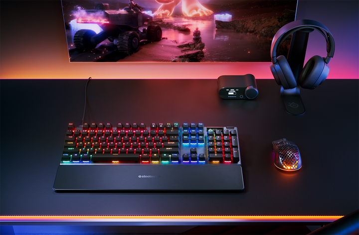SteelSeries Apex Pro TKL Wireless Gen3 ワイヤレス ゲーミングキーボード 日本語配列 / 英語配列 ラピッドトリガー 有機ELディスプレイ搭載
