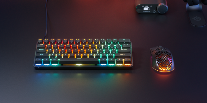 SteelSeries Apex Pro Mini Gen 3 ラピッドトリガー 搭載 ゲーミングキーボード OmniPointスイッチ