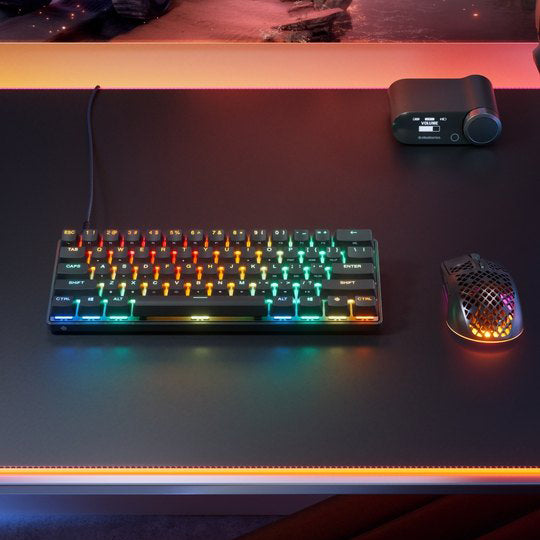 SteelSeries Apex Pro Mini Gen 3 ラピッドトリガー 搭載 ゲーミングキーボード OmniPointスイッチ