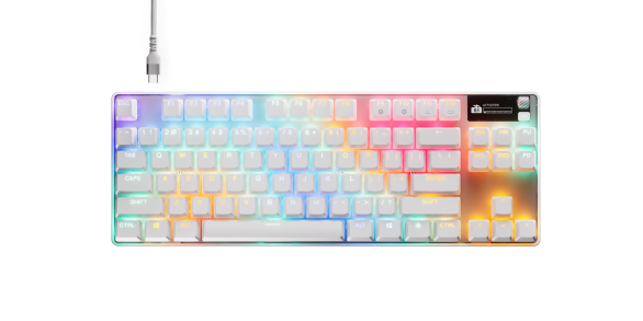 SteelSeries Apex Pro TKL Gen 3 テンキーレス ゲーミングキーボード  日本語配列 / 英語配列 ラピッドタップ ラピッドトリガー