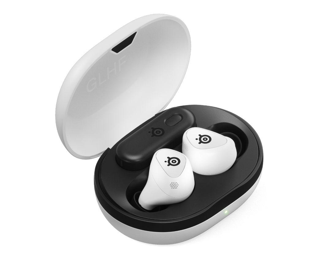 SteelSeries Arctis GameBuds(RE) 完全ワイヤレスイヤホン ゲーミングイヤホン ANCノイズキャンセリング PC/PlayStation 5/4 PS5/4/Nintendo Switch / スマートフォン対応 IP55防塵防水 急速充電