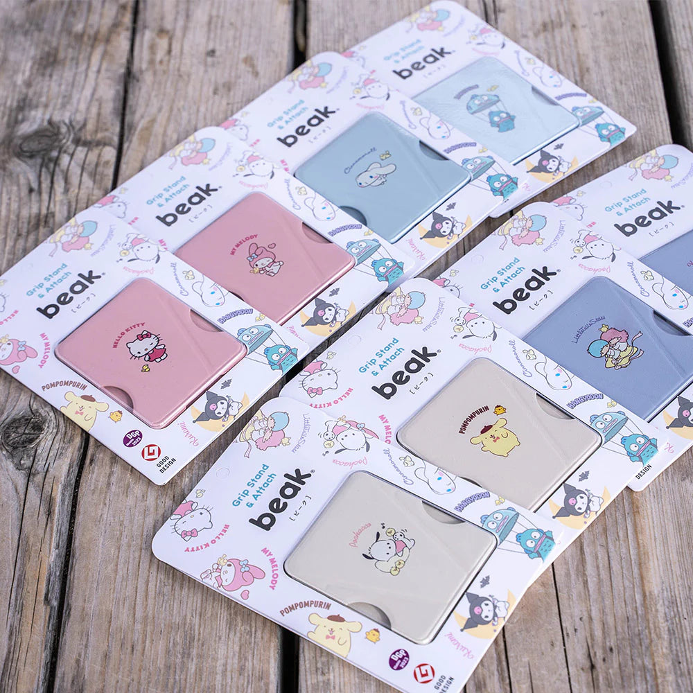 Human Natures beak × Sanrio Characters スマホ グリップ スタンド