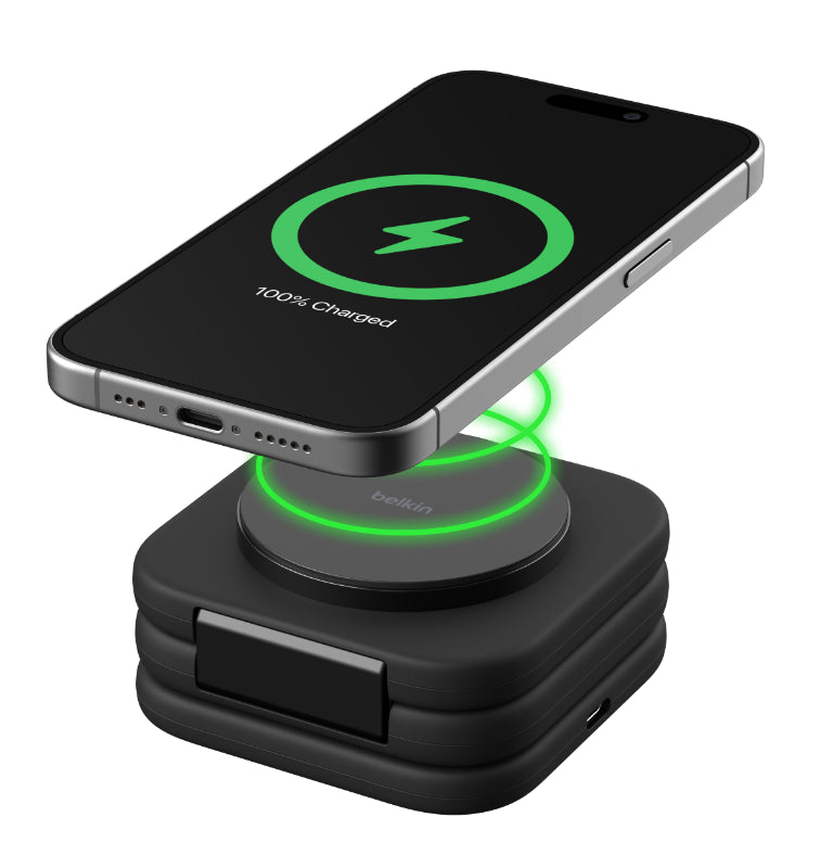 Belkin 3in1 MagSafe充電器 最大15W高速充電ワイヤレス充電器 Amazon.co.jp: Belkin[Apple公認] 3 in 1 MagSafe充電器 最大15W