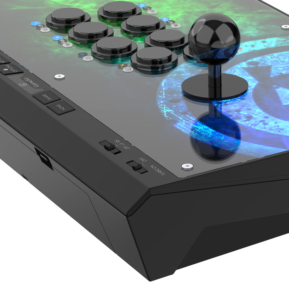 GameSir C2 アーケードコントローラー 有線 三和電子製ボタン PS4 / Switch / XboxOne / PC / Android対応 アケコン