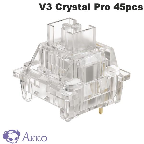 Akko V3 Crystal Pro スイッチ (第3世代) 45pcs