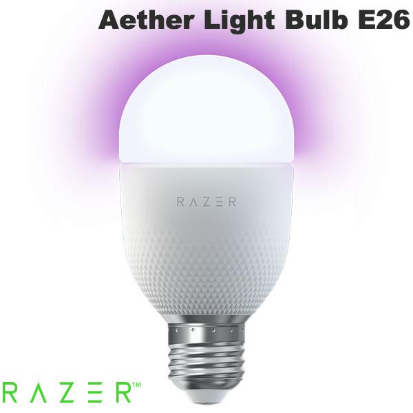 Razer Aether Light Bulb E26 Matter対応 ゲーミングルーム用 RGB LED 電球