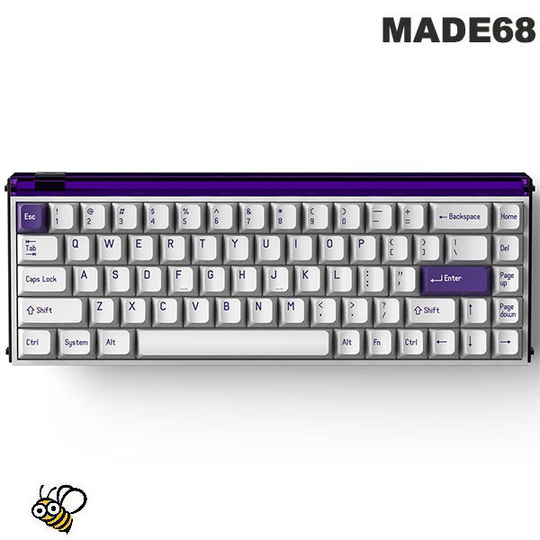 MelGeek MADE68 65% 英語配列 有線 ラピッドトリガー対応