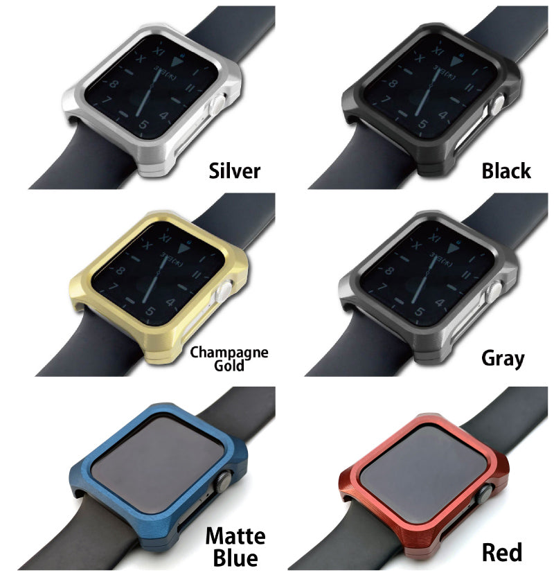 GILD design Apple Watch 45mm Series 8 / 7 ジュラルミン削り出し ソリッドバンパー