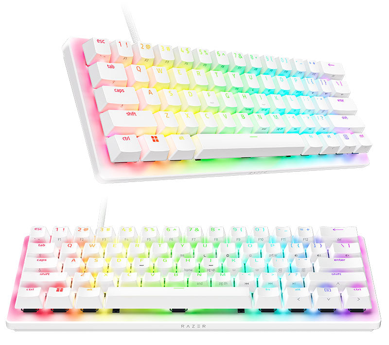 Razer Huntsman V3 Pro Mini White Edition 有線 アナログ Razer Huntsman V3 Pro Mini White Edition 有線 アナログ