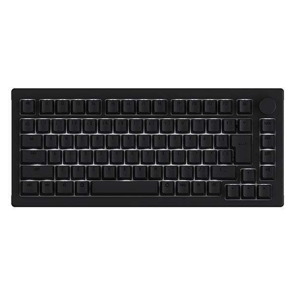 【ほぼ新品】Akko 5075S HE JP Dark Night 75% Akko 5075S HE JP Dark Night 75% 日本語JISキー配列 有線8000Hz