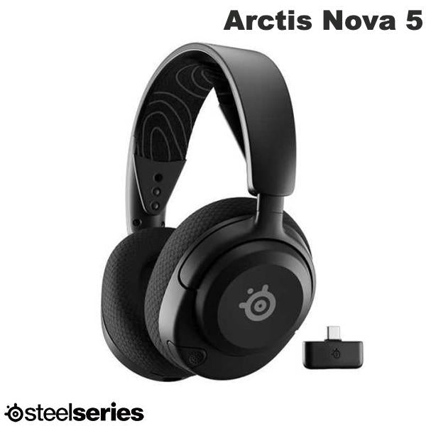 SteelSeries Arctis Nova 5 Wireless 2.4GHz / Bluetooth 5.0 両対応 ゲーミングヘッドホン