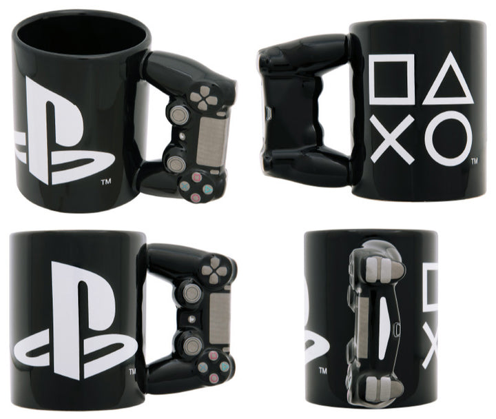 PALADONE PlayStation™ 4th Gen Black Controller Mug DUALSHOCK 4 PlayStation 公式ライセンス品