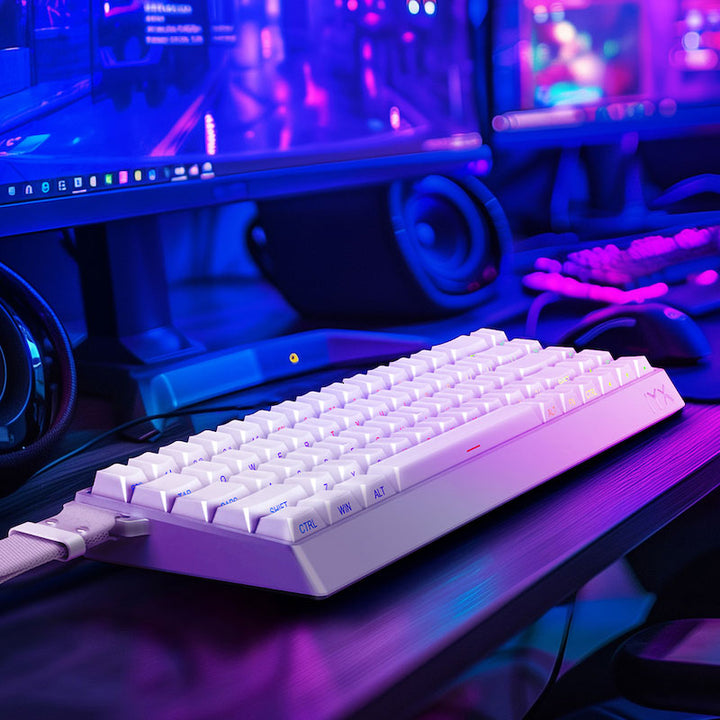 IYX MU68 Pro ラピッドトリガー対応ゲーミングキーボード   英語配列 テンキーレス 68キー 有線 HE 8000Hz RT0.02mm対応 Windows Mac対応