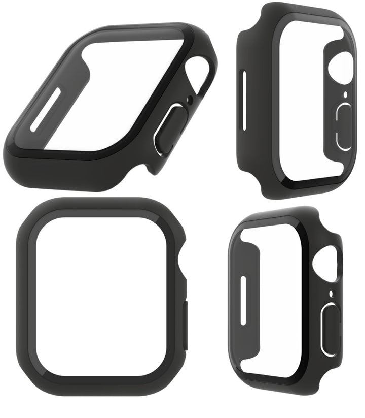BELKIN Apple Watch 41mm Series 8 / 7 / 40mm SE 第2世代 SE / 6 / 5 / 4 9H強化ガラス Screen Protector + PC Bumper 保護ケース