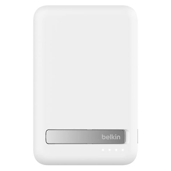 BELKIN BoostCharge Pro Qi2 モバイルバッテリー 5000mAh 15W + スタンド PD対応