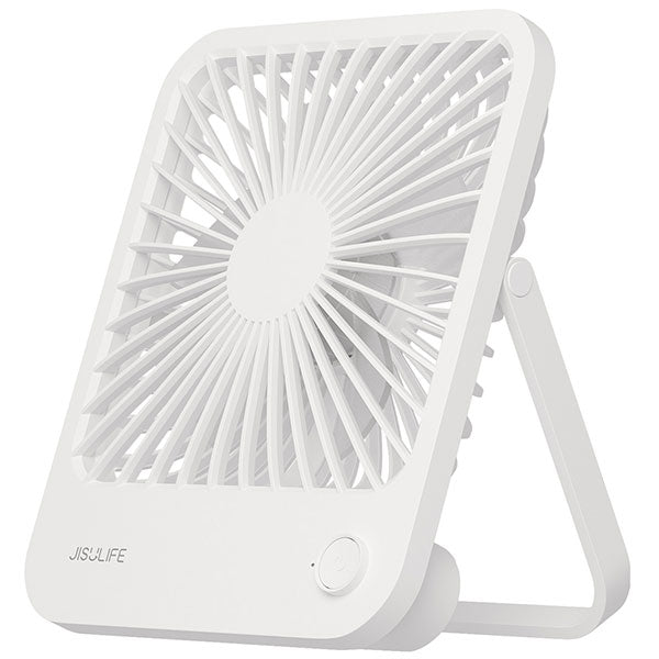 JISULIFE Ultra-thin Table Fan Life1 2000 ポータブル扇風機 モバイルバッテリー機能搭載 2000mAh