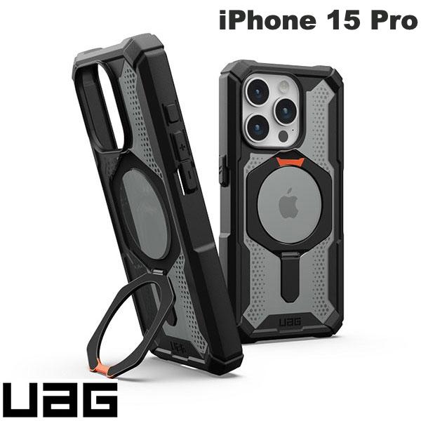 UAG iPhone 15 シリーズ PLASMA XTE (プラズマ) コンポジットケース MagSafe対応 ブラック/オレンジ
