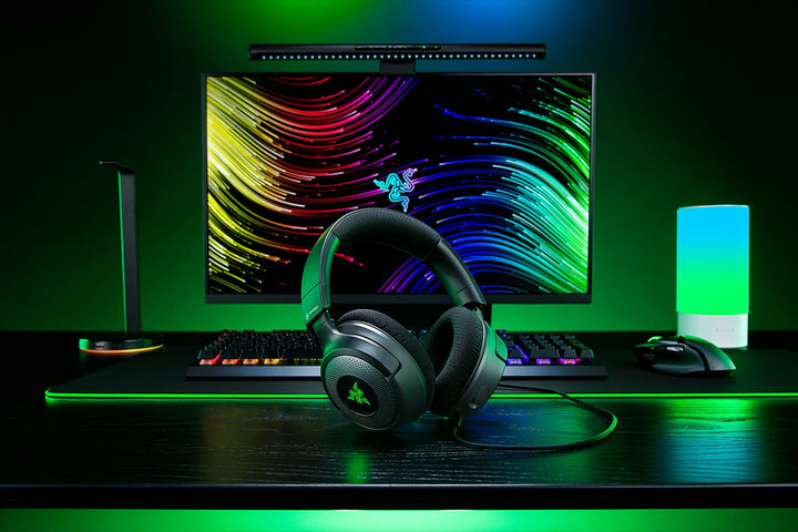 Razer Kraken V4 X Razer Chroma RGB 対応 有線 ゲーミング ヘッドセット Black