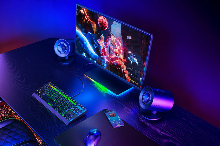 Razer Nommo V2 X Bluetooth 5.0 ワイヤレス ゲーミングスピーカー ブラック