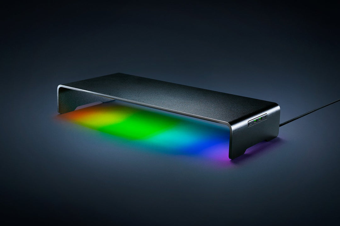 Razer Monitor Stand Chroma 4ポートUSB-C搭載アルミニウム製 モニタースタンド ディスプレイスタンド
