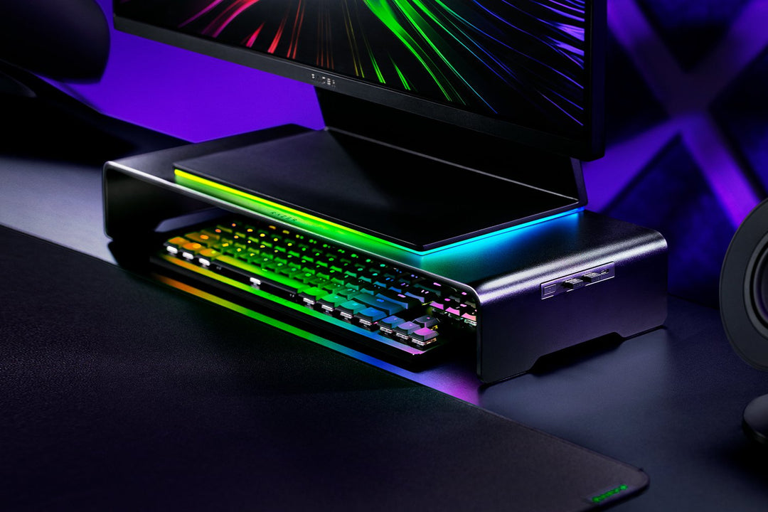 Razer Monitor Stand Chroma 4ポートUSB-C搭載アルミニウム製 モニタースタンド ディスプレイスタンド