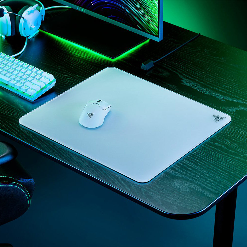 【半額】 Atlas Razer 強化ガラス製 kitcut – ゲーミングマウスパッド マウス・トラックボール