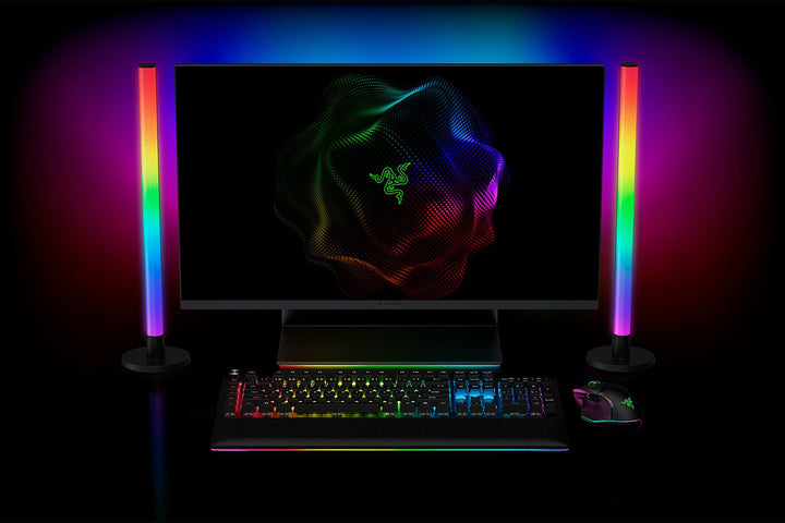 Razer Aether Standing Light Bars ゲーミングルーム用 Matter対応 RGB LED ライトバー