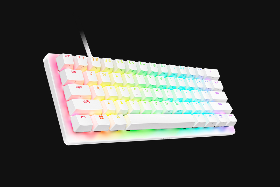 Razer Huntsman V3 Pro Mini White Edition 有線 アナログ Razer Huntsman V3 Pro Mini White Edition 有線 アナログ