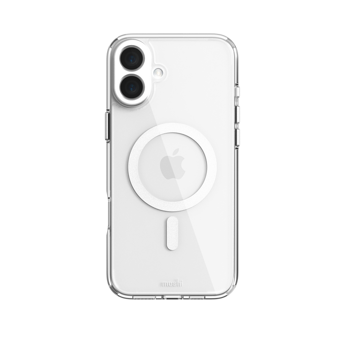 moshi iPhone 16 シリーズ iGlaze Luna Silver  耐衝撃 保護ケース スマホケース スマホカバー アイフォン