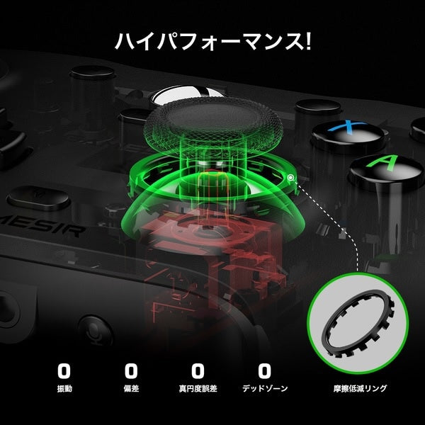 GameSir G7 Xboxライセンス品 Xbox・Windows PC用 有線コントローラー 着せ替えカバー付き