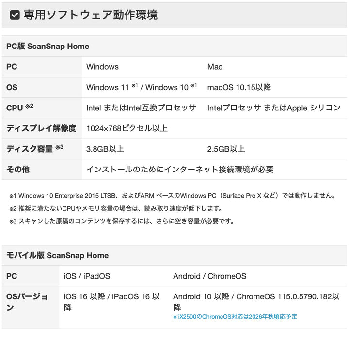 リコー PFU ScanSnap iX2500 タッチパネル搭載 ドキュメントスキャナー | Wi-Fi対応/USB接続 | 書類スキャン | PDF化 | 紙レス化 | 電子帳簿保存法対応 | 写真 | 書類 | レシート | 名刺